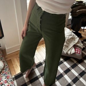 Jesse Kamm Sailors in Olive Size 2 SOLD